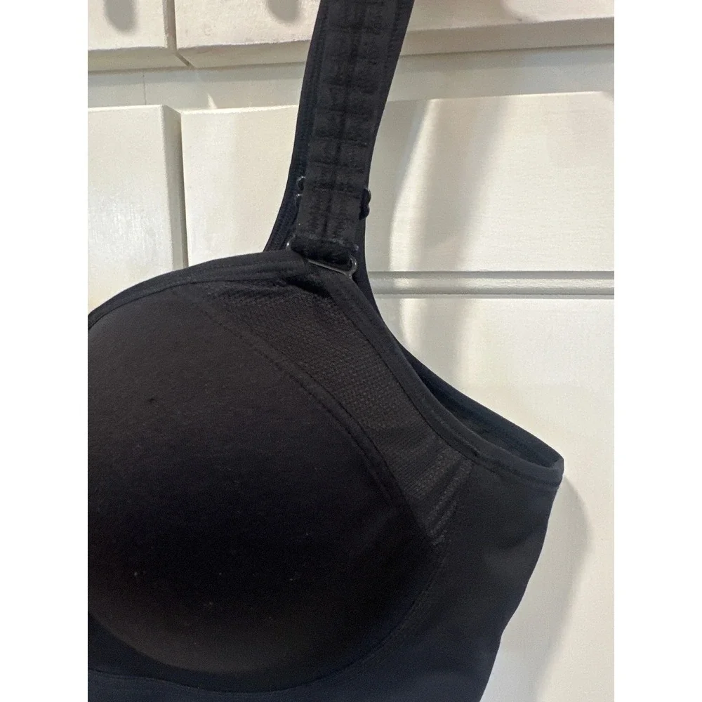 Soma Sport Black athletic Max Support Contour Underwire Sports Bra 38B Women's - Picture 3 of 7